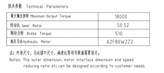 卷?yè)P減速機JQL320A