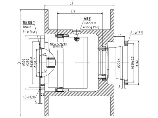 卷?yè)P減速機JQL280