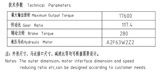 回轉減速機JHZ128