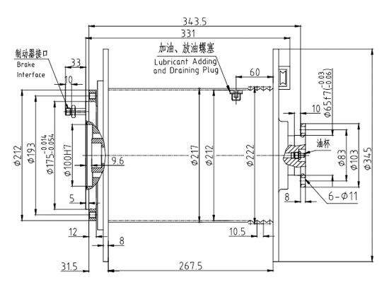 卷?yè)P減速機JQL460