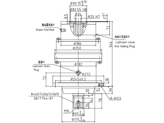 回轉減速機JHF66