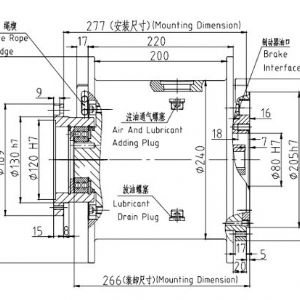 卷?yè)P減速機JQL148E